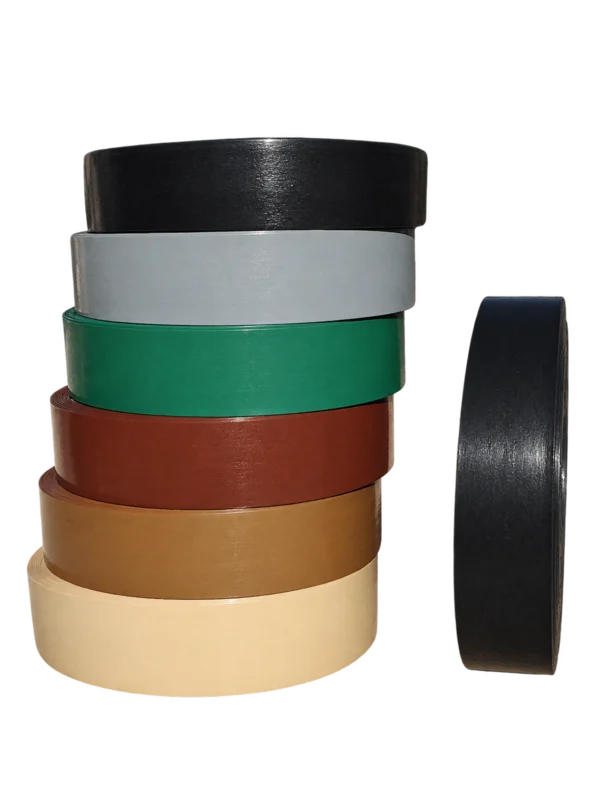 Rollos de cinta cubre cerco Novanta 75, color Negro Moderno