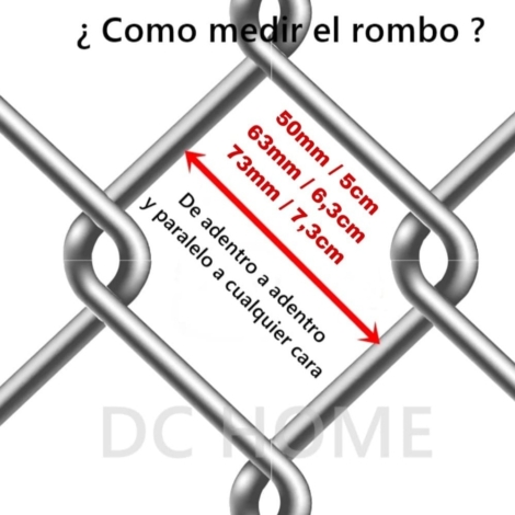 Como medir el rombo 3 medidas
